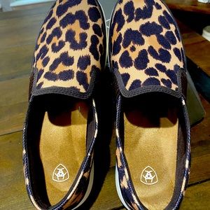 Ariat Leopard shoes.